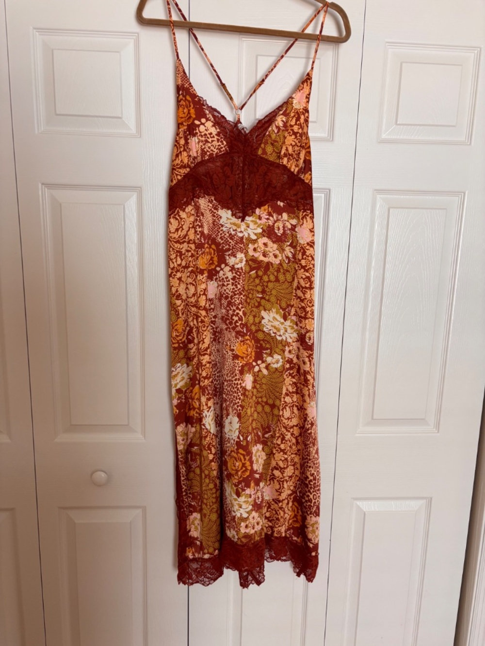 Free People "Right Now" Midi Slip Dress - Picture 2 of 7